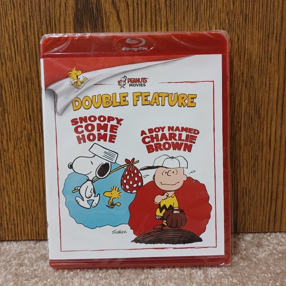 *SEALED* Snoopy/Charlie Brown Double Feature Bluray - Picture 1 of 3